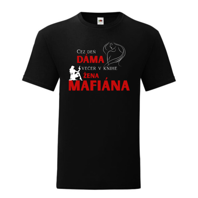 Tričko - Žena mafiána - Veľkosť: L