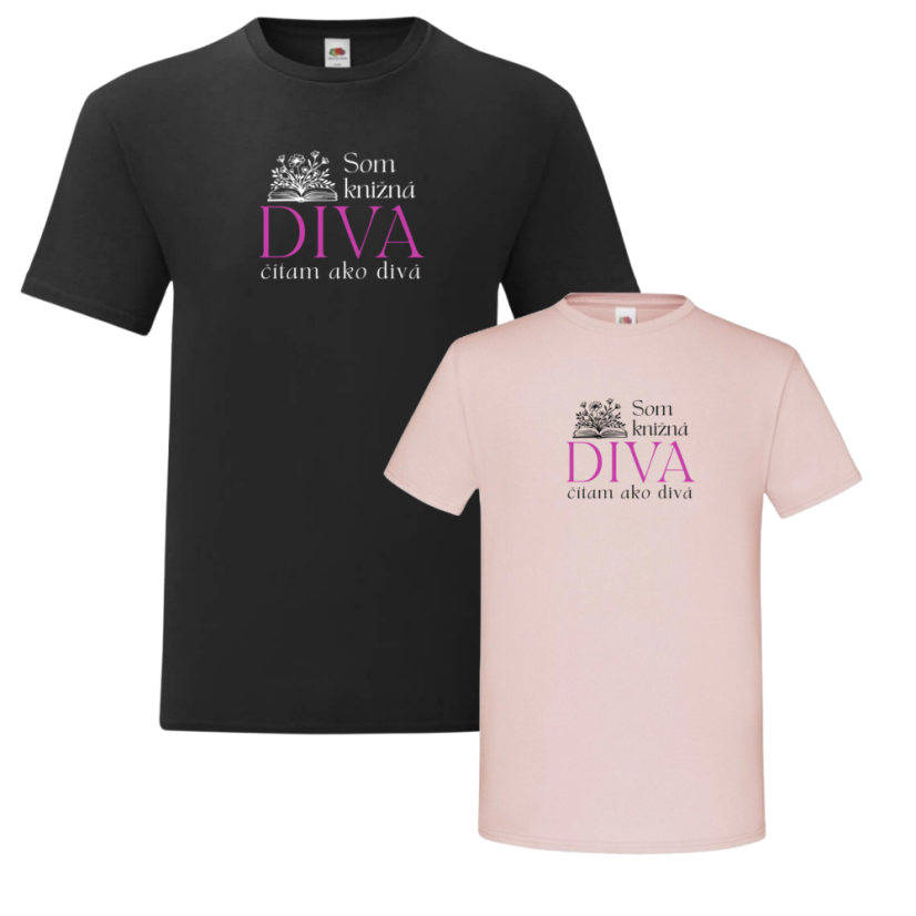 Tričko - Knižná DIVA