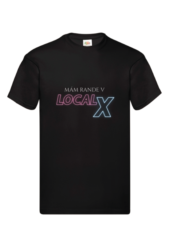 Tričko - LocalX oversize - Veľkosť: L Tričko - LocalX oversize - Veľkosť: L